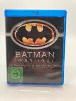 Batman 1989-1997 - Blu-ray Box alle 4 Filme