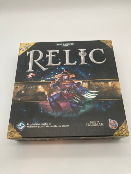Warhammer 40,000 Relic - Deutsch Ausgabe - Vollständig - neuwertig! Basisspiel