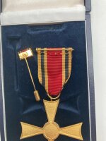 Bundesverdienstorden - Verdienstkreuz am Bande + Nadel  Steinhauer+Lück