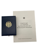 Bundesverdienstorden - Verdienstkreuz am Bande + Nadel  Steinhauer+Lück