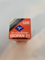 AGFA Isopan 21 ASA 100 für schwarzweiß Bilder, OVP