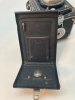 Rolleiflex Kamera DRP 842985 DRGM - Carl Zeiss Tessar - mit Ledertasche, OVP