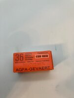 Agfa Isopan IF 135-36, Kassette, 17 DIN, ASA 40, Ablaufdatum Januar 1974, OVP