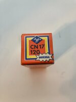 Agfa Agfacolour, Negative Film, CN17-120, 17 DIN, Ablaufdatum Juli 1972, OVP