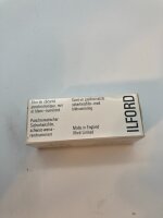 Ilford FP4 120, Panchromatischer Schwarzweißfilm, OVP, Ablauf November 1974