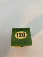 Ilford Limited HP3 Schwarzweißfilm, ASA 400, DIN 27, OVP,  Ablaufdatum 01/1967