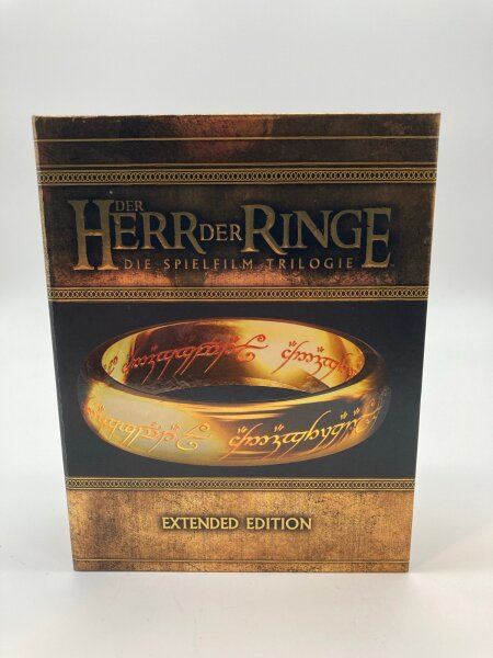 Der Herr der Ringe - Die Spielfilm Trilogie - Blu-Ray - TOP Zustand 15x Disc
