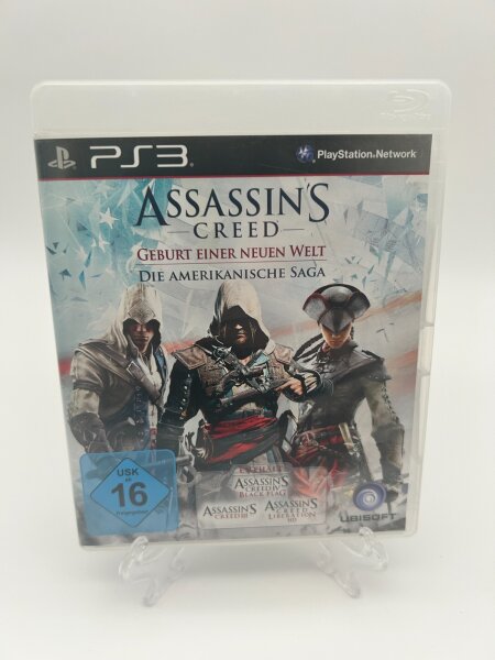 Assassins Creed: Geburt Einer Neuen Welt - Die Amerikanische Saga PS3 OVP